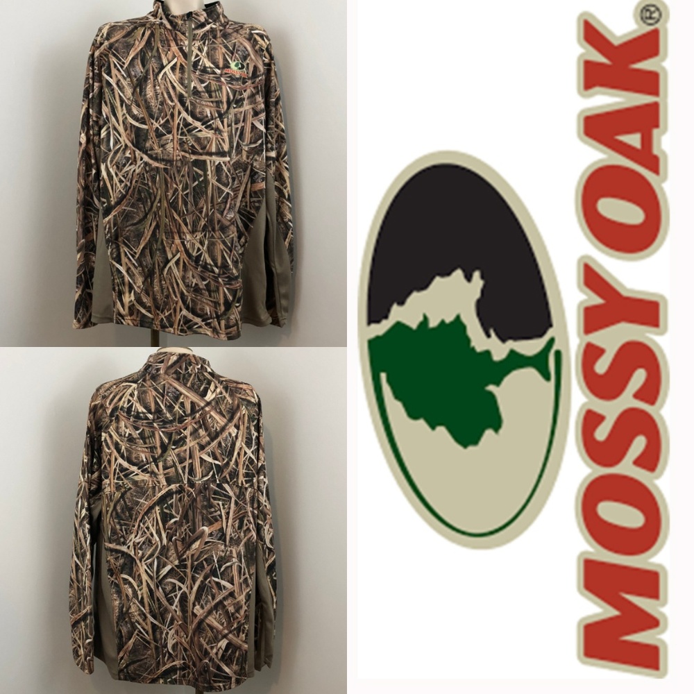 Mossy Oak Blades Men 1/4 Zip Up